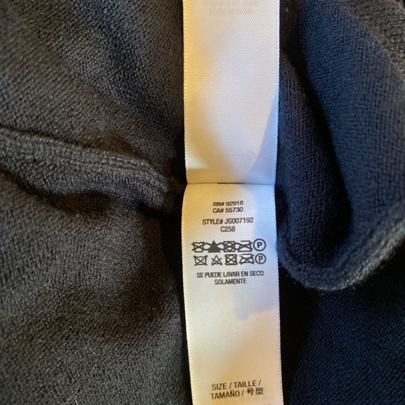 Authentic Vintage Juicy Couture Black Bow Cardigan - L - Picture 7 of 7